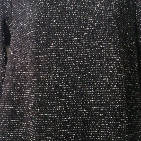 Ann Taylor black white tweed stretch dress Sz 4 NWOT - Picture 4 of 8